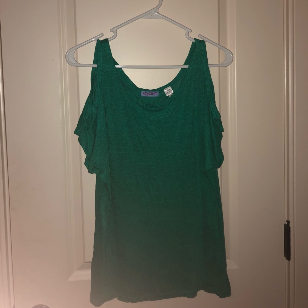 Green shirt